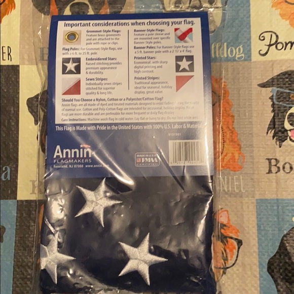 3ft x 5ft U S Flag(Nylon) with Grommets - Picture 3 of 6